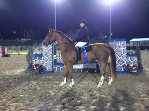 Carolyn and Moose - Barry Lane Jumper Classic Winner