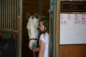 Julia and Suri share a quiet moment